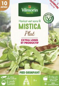 Haricot Grimpant Plat Vert Mistica - 10 m